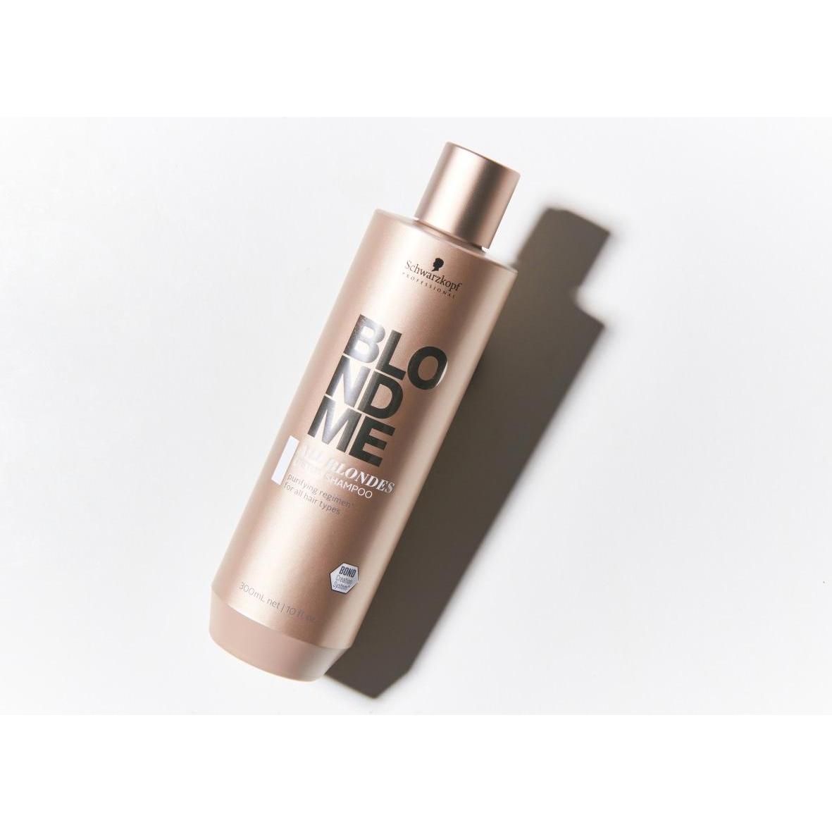 Thumbnail - Schwarzkopf, Shampoo, Blondme - All Blondes Detox Shampoo (300 ml, Flüssiges Shampoo)
