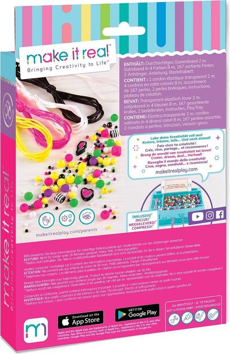 Image du produit Make it Real Bracelets Néon rétro