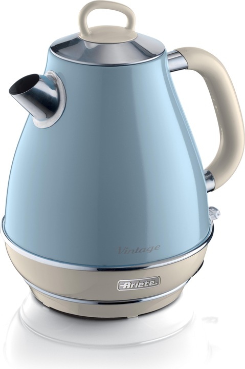 Blau, Creme, Silber