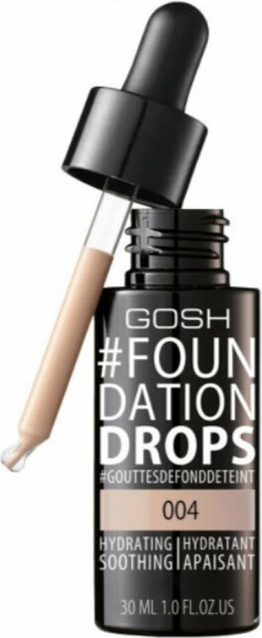 Actual product image Gosh #Foundation Drops (04 Natural)