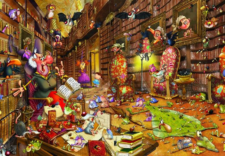 Produktbild Grafika Kids François Ruyer: Witch (12 Teile)