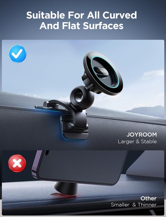 Image du produit Joyroom Support magnétique pour voitureJR-ZS366