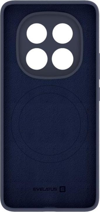 Actual product image Evelatus Back panel cover Xiaomi Redmi Note 14 Pro Plus Premium Magnetic Soft Touch Silicone Case Da (Xiaomi Redmi Note 14 Pro)