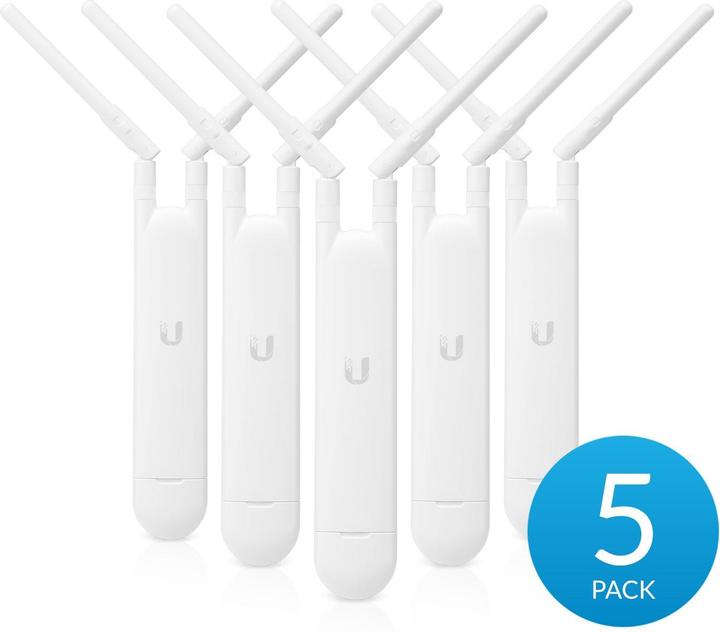 Image du produit Ubiquiti UniFi AP-AC-M-5 MESH, paquet de 5 (867 Mbit/s)