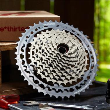 Actual product image e*13 Bike cassette Helix Race 12-speed / 9-45 teeth (12-speed, 9-45)