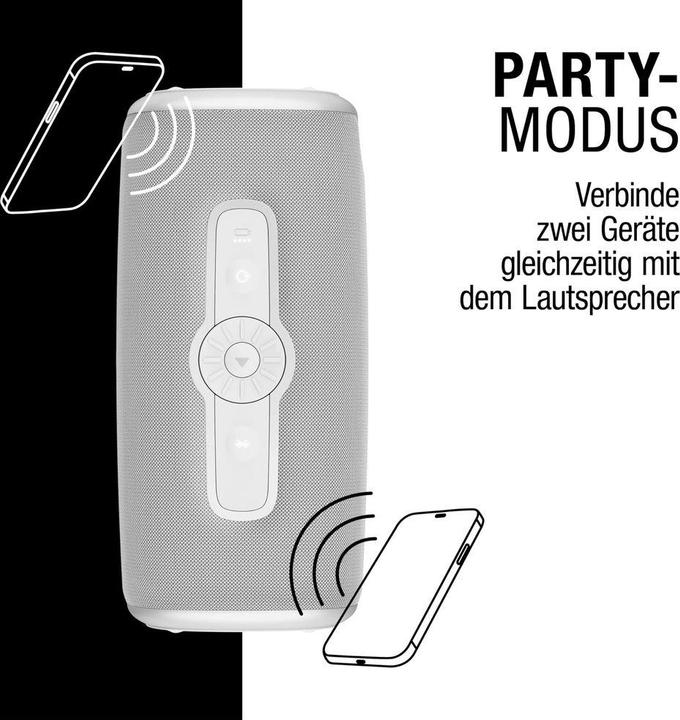 Productafbeelding Fresh'N Rebel BOLD L3 - Wireless Bluetooth speaker - Ice Grey (25 h)