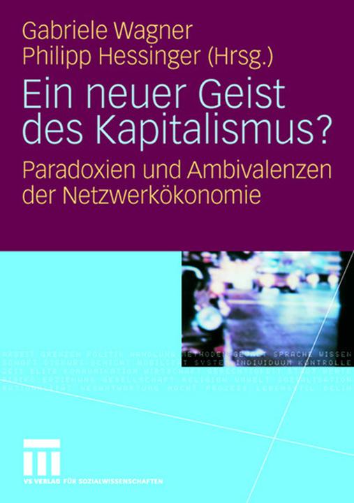 Produktbild Ein neuer Geist des Kapitalismus? (Deutsch, 2008)