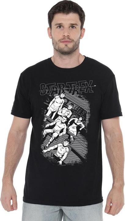 Actual product image Mens Tilted Bridge Retro T-Shirt (M)