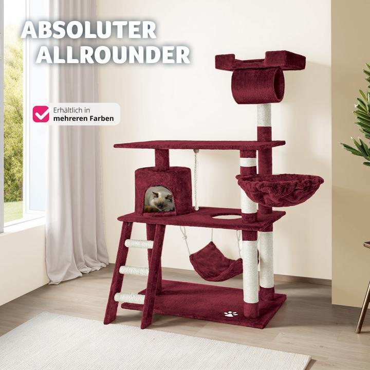 Immagine prodotto tectake Marcel (141 cm, Rosso vino)