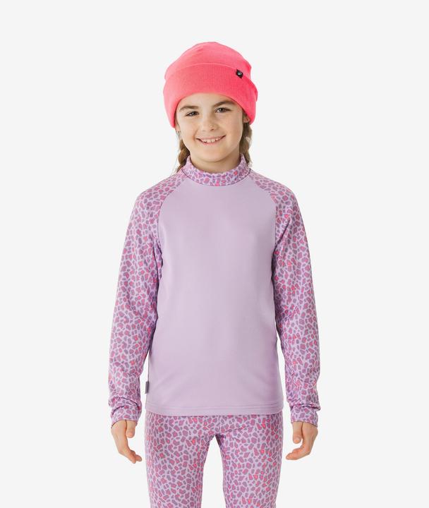 Actual product image Wedze Skiunterhemd Kinder warm - BL500 violett (116)