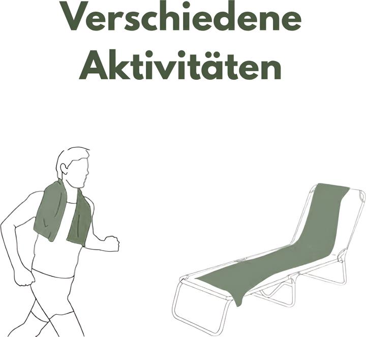 Image du produit YuwaSport Mikrofaser Sporthandtuch (120 x 60 cm)