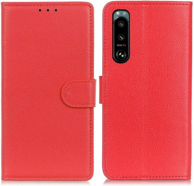 Produktbild MU Classic Litchi Leder Bookcover Series (Sony Xperia 5 III)