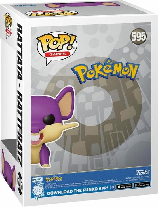 Image du produit Funko Pokemon - Rattfratz 595 Games