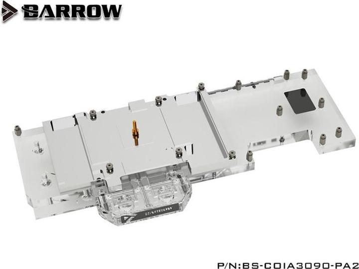 Actual product image Barrow LRC2.0 full coverage GPU Water Block for Colorful 3090 Advanced OC Aurora