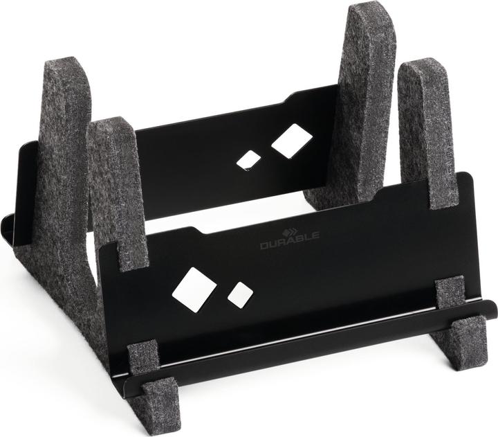Durable Laptop stand EFFECT -3kg 13-17"/vertical/PET-felt/anthracite