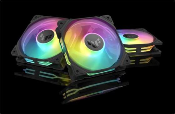 Actual product image ASUS TUF Gaming TR120 ARGB Reverse Blade 3IN1 (120 mm, 3 x)