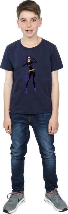 Produktbild Catwoman Happy Pose TShirt Jungen (152, 158)