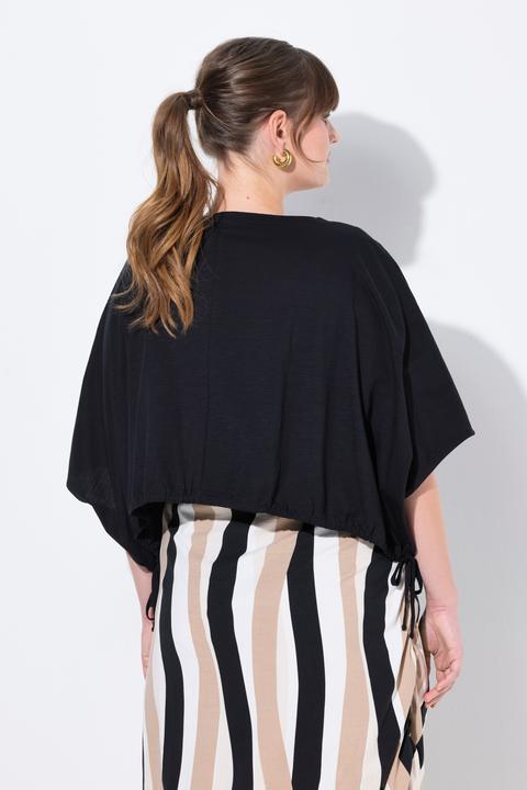 Produktbild Ulla Popken Shirt, Saumband, Rundhals, Halbarm (50, 52)