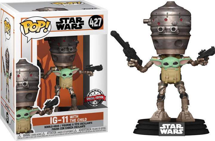 Immagine prodotto Funko Pop! SW Mandalorian : IG-11 Excl w/ T-Shirt (M)