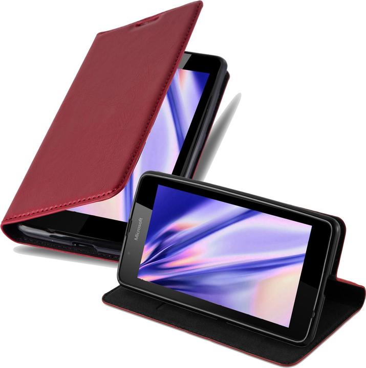 Actual product image Cadorabo Book Invisible Magnet Cover (Microsoft Lumia 540)