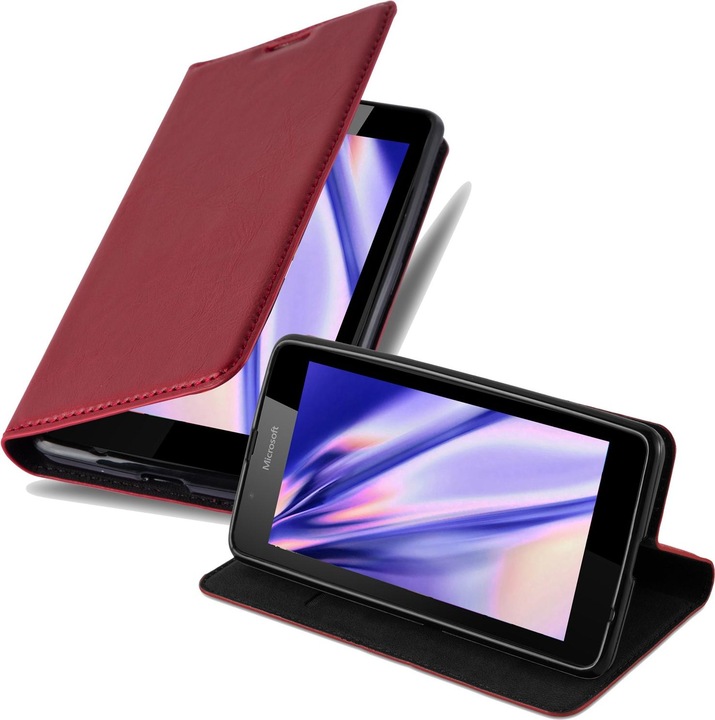 Actual product image Cadorabo Book Invisible Magnet Cover (Microsoft Lumia 540)