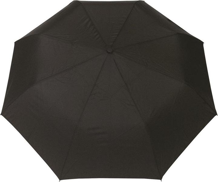 Smati Faltungsvoller Regenschirm, schwarz