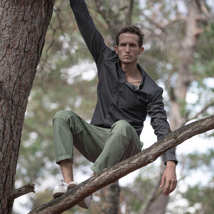 Immagine prodotto Snap Camicia in denim (M)