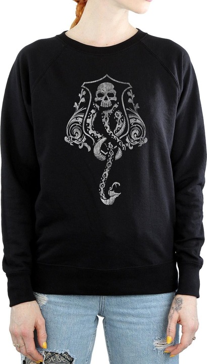 Actual product image Womens/Ladies Dark Mark Crest Sweatshirt (L)