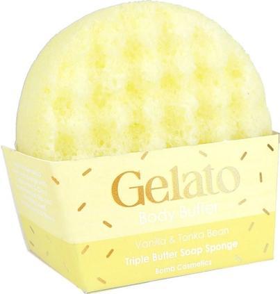 Bomb Cosmetics Body Buffer Shower Sponge Vanilla & Tonka Bean