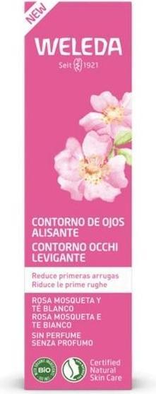 Produktbild Weleda Glättende Rose Mosqueta und T White (Augenpflege Gel, 12 ml, Tag)