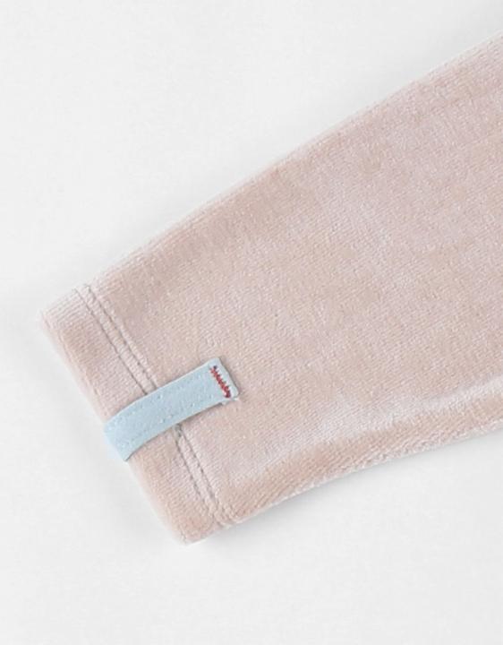 Immagine prodotto Noukies Tuta in velluto con teste di tigre beige taglia 74 (74)