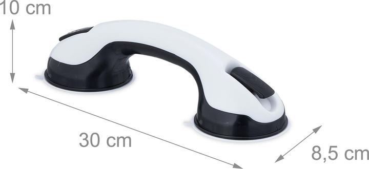 Actual product image Relaxdays 2x grab handle suction cup