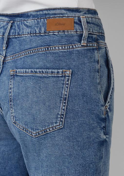 Actual product image S.Oliver Jeans-Hose Bermuda-Jeans / Relaxed Fit / High Rise / Barrel Leg (36)