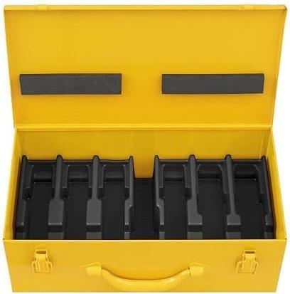Rems 570295 R 570295 Stahlblechkasten mit Einsatz für 6 Presszangen