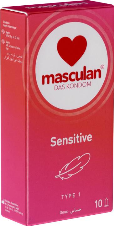 Actual product image Masculan Sensitive St. (10 pcs.)