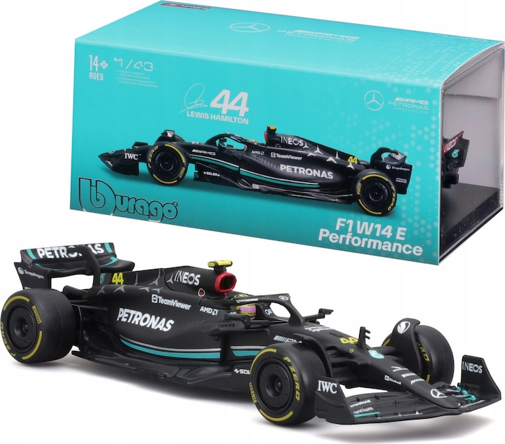 Produktbild Bburago Mercedes-AMG F1 W14 E Perf. Hamilton 2023
