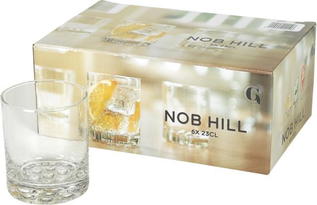 Produktbild Royal Leerdam Whiskybecher Nob Hill 25 cl (2.30 dl, 6 x, Whiskygläser)