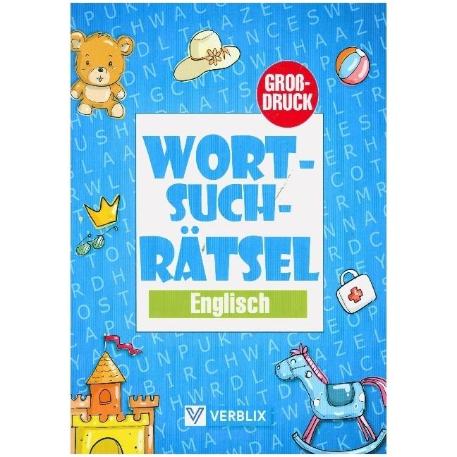 Wortsuchrätsel Englisch, Fachbücher von Verblix Press