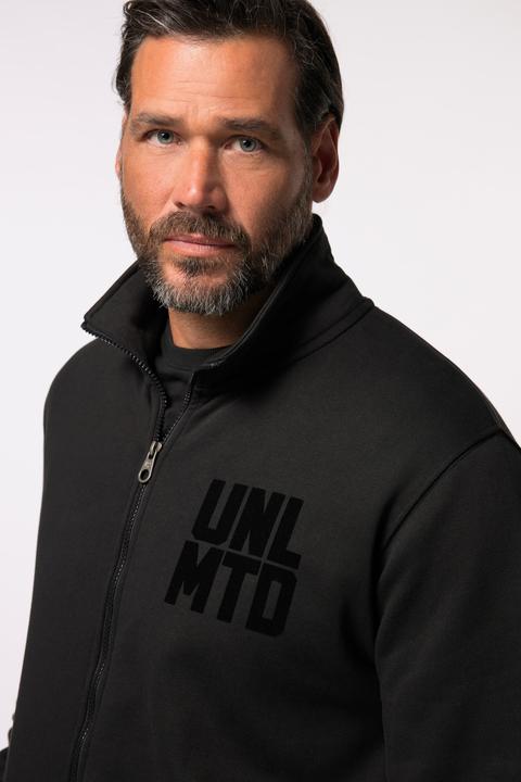 Immagine prodotto Jay-Pi Giacca di felpa per il fitness con collo alto, disponibile fino alla tg. 7XL (7XL)
