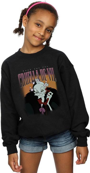 Image du produit Disney - Sweat CRUELLA DE VIL HOMAGE - Fille (128)