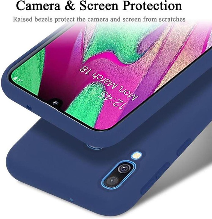 Produktbild Cadorabo TPU Liquid Silicone Case Cover (Samsung Galaxy A40)