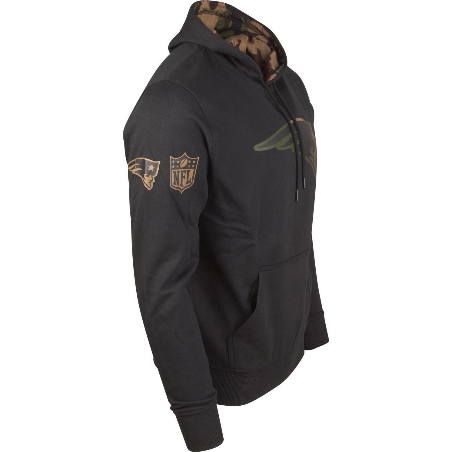 Thumbnail - New Era, Herren, Pullover, NFL New England Patriots, Schwarz, (XS)