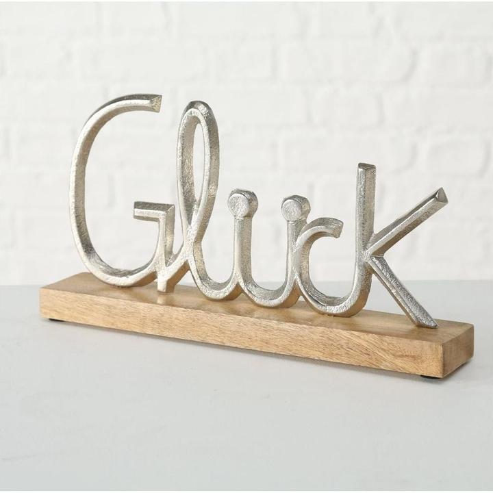 Produktbild Boltze Home Aufsteller Glück 30 cm (17 x 8 x 30.5 cm)