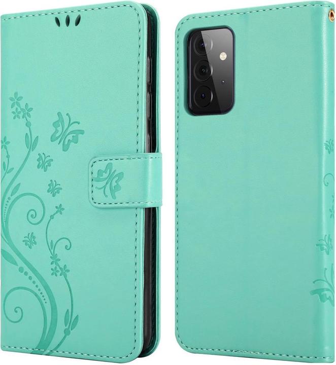 Image du produit Cadorabo Pochette Flower Book (Samsung Galaxy A72, Samsung Galaxy A72 5G)