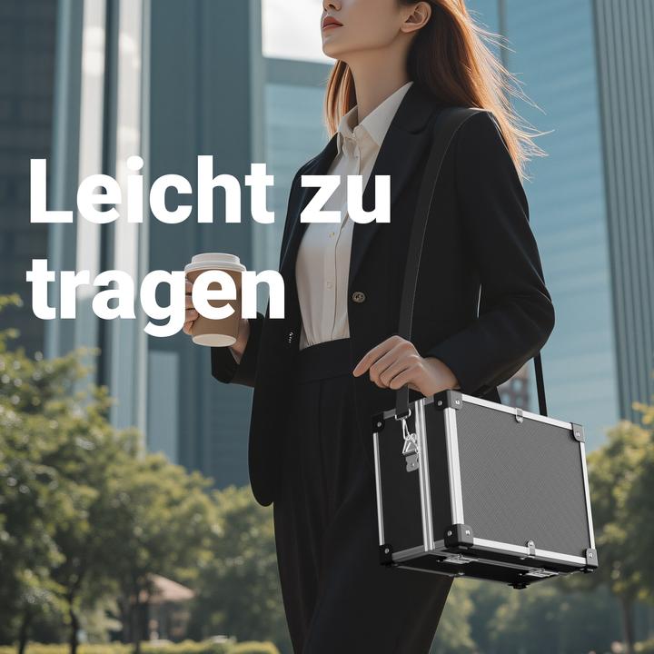 Produktbild Wiltec Alu Universalkoffer 32x23x16cm Werkzeugkoffer Werkzeugkiste Transportbox