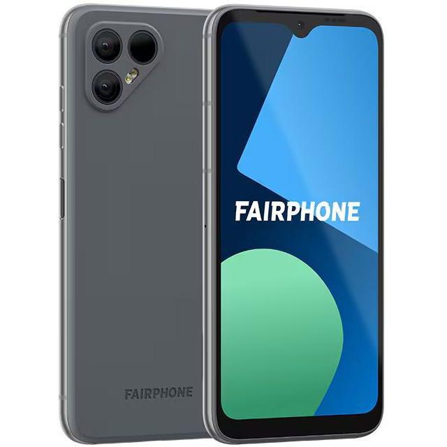 Thumbnail - Fairphone 4 (128 GB, Grey, 6.30", SIM + eSIM, 48 Mpx, 5G), Smartphone, Grau