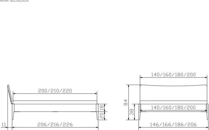 Actual product image Hasena Spezia (180 x 200 cm)
