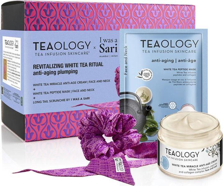 Image du produit Teaology Revitalizing White Tea Ritual Gift Set (Kit cadeau de thé blanc revitalisant) (Set soin du visage)