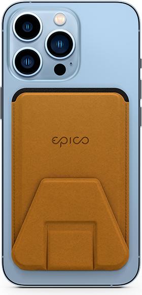 Actual product image Epico Magnetic Wallet - Brown