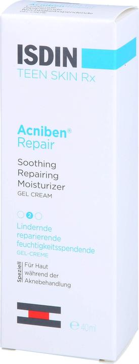 Actual product image Isdin Acniben Repair Gel Cream, 40 ml CRE (Body cream, 40 ml)